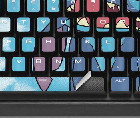 Disney Lilo and Stitch Stay Weird K95 RGB PLATINUM Mechanical Gaming Keyboard Skin