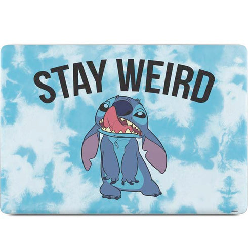 Disney Lilo and Stitch Stay Weird MacBook Skins