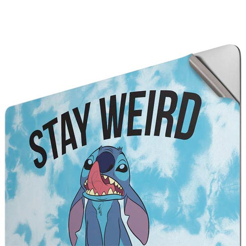 Disney Lilo and Stitch Stay Weird Apple MacBook Pro 16-inch Skin