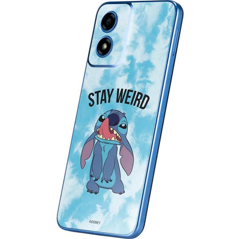 Disney Lilo and Stitch Stay Weird Moto G Play 4G (2024) Skin