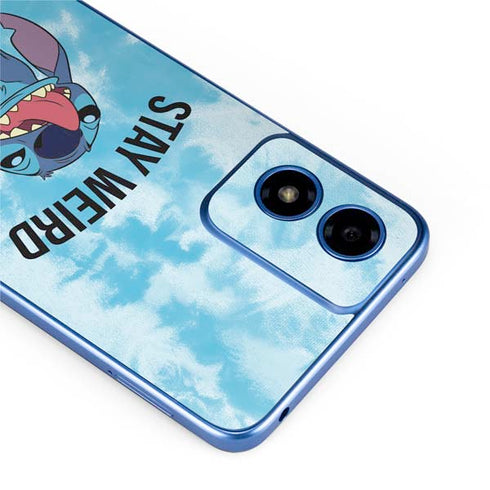 Disney Lilo and Stitch Stay Weird Moto G Play 4G (2024) Skin