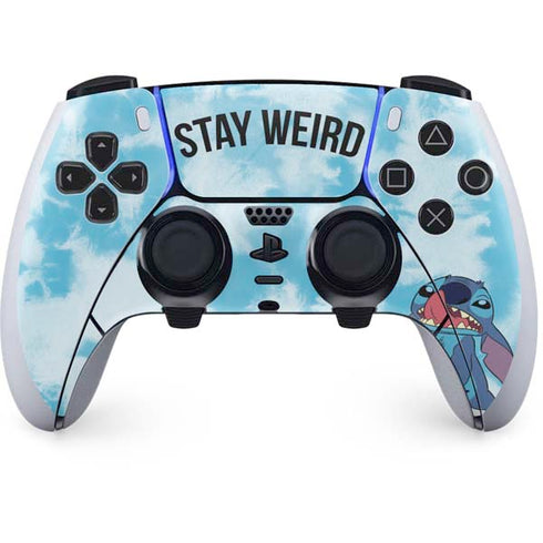 Disney Lilo and Stitch Stay Weird PlayStation PS5 Skins