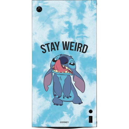 Disney Lilo and Stitch Stay Weird XBox Series X Digital Edition Console Skin