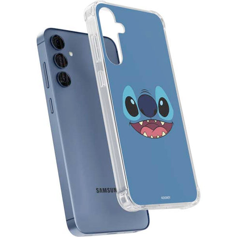 Disney Lilo and Stitch Close Galaxy A55 5G Clear Case