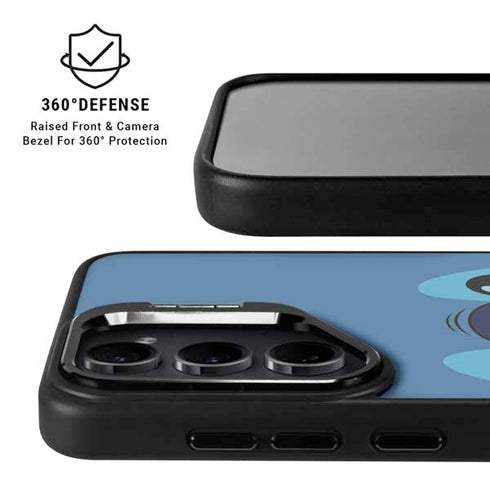 Disney Lilo and Stitch Close Galaxy S25 Kickstand Case