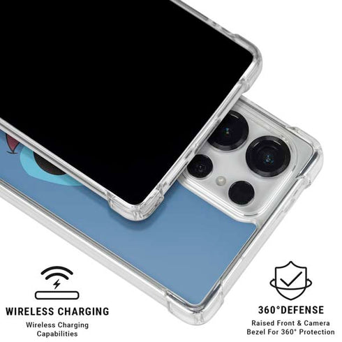 Disney Lilo and Stitch Close Galaxy S26 Ultra Clear Case