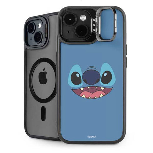 Disney Lilo and Stitch Close iPhone 14 Plus Kickstand Case