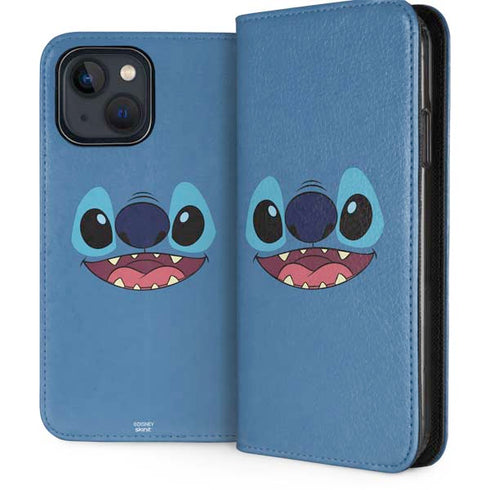 Disney Lilo and Stitch Close iPhone 15 Plus Folio Case