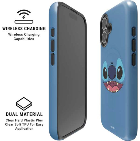 Disney Lilo and Stitch Close iPhone 16 Magsafe Impact Case