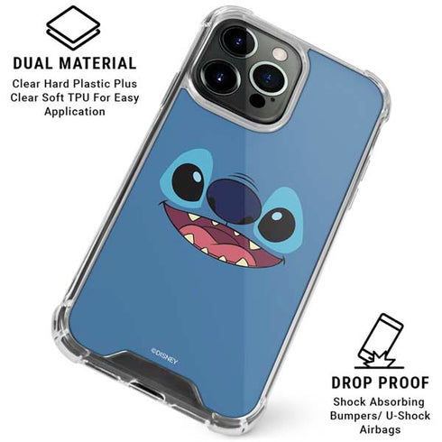 Disney Lilo and Stitch Close iPhone 16 Pro Max Clear Case