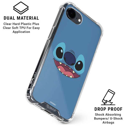 Disney Lilo and Stitch Close iPhone 16e Clear Case