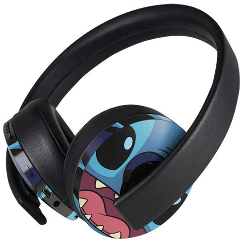 Disney Lilo and Stitch Close PlayStation 4 Gold Wireless Headset Skin