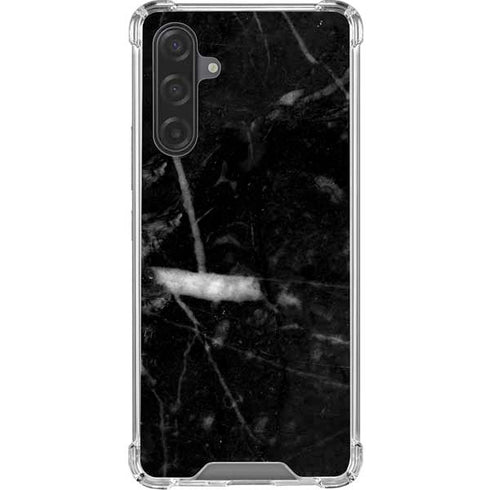 Stone Black Galaxy A17 Clear Case