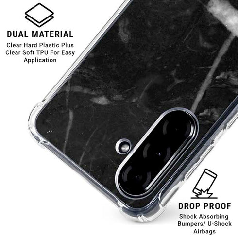 Stone Black Galaxy A36 5G Clear Case