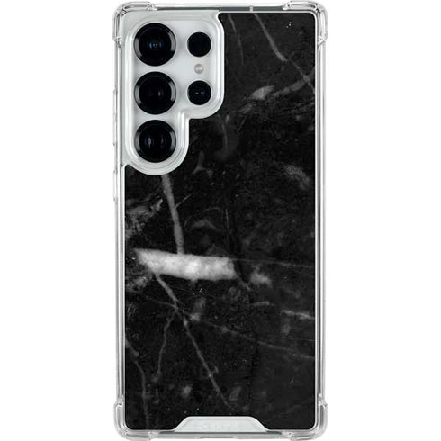 Stone Black Galaxy S25 Ultra Clear Case