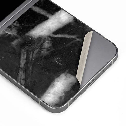 Stone Black Galaxy Z Flip6 Skin