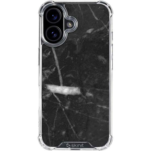 Stone Black iPhone 16 Clear Case