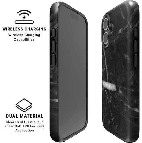 Stone Black iPhone 16 Plus Magsafe Impact Case