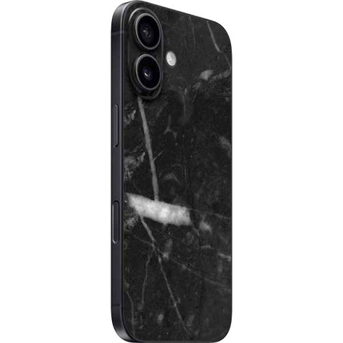 Stone Black iPhone 16 Plus Skin