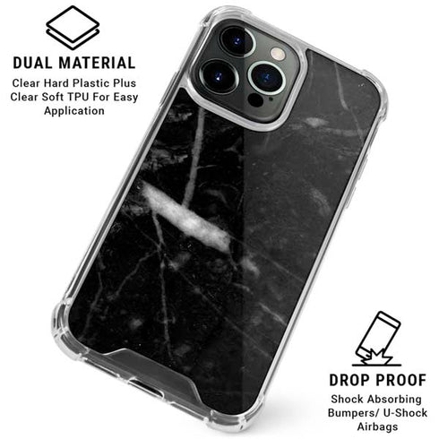 Stone Black iPhone 16 Pro Clear Case