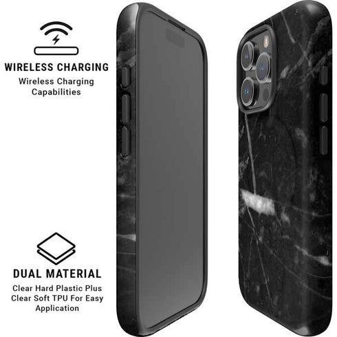 Stone Black iPhone 16 Pro Magsafe Impact Case