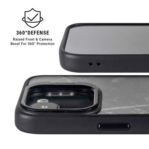 Stone Black iPhone 16e Kickstand Case
