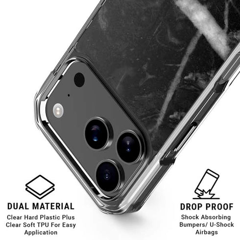 Stone Black iPhone 18 Pro Clear Case