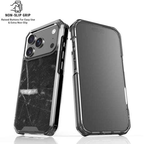Stone Black iPhone 18 Pro Clear Case
