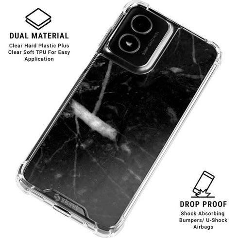 Stone Black Moto G Power 5G (2024) Clear Case