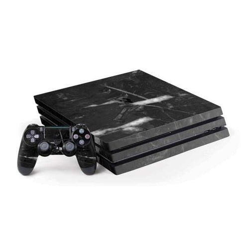 Stone Black PlayStation PS4 Skins