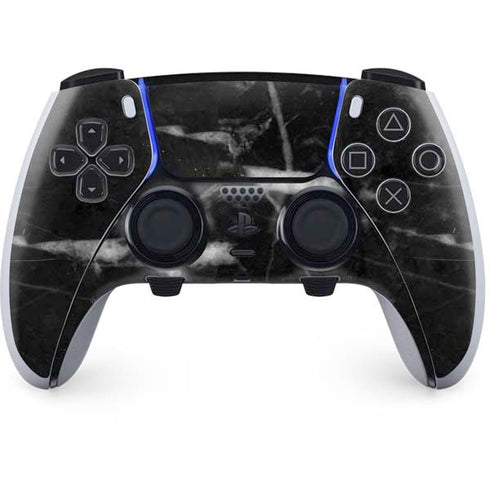 Stone Black PS5 DualSense Edge Pro Controller Skin