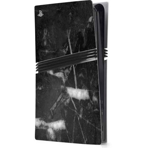 Stone Black PS5 Pro Console Skin