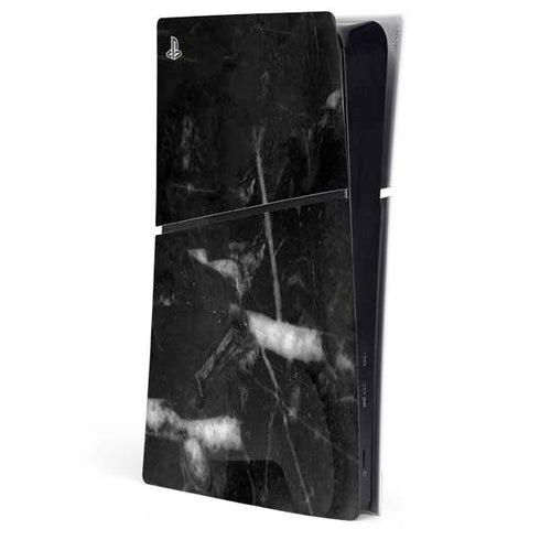 Stone Black PS5 Slim Digital Edition Console Skin