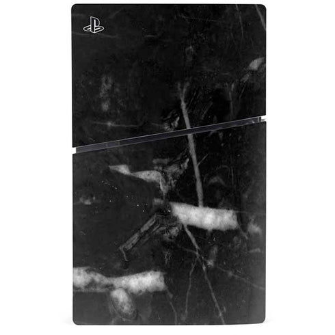 Stone Black PS5 Slim Digital Edition Console Skin