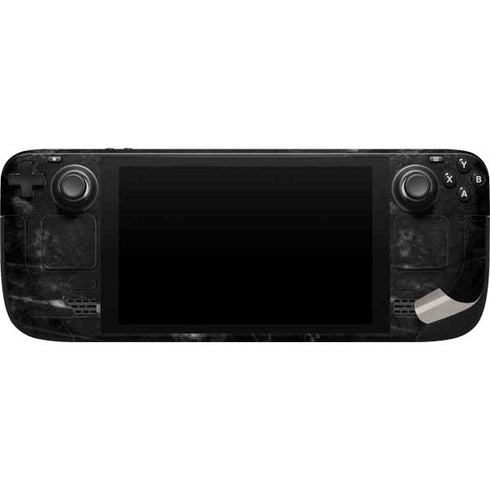Stone Black Steam Deck Handheld Gaming Computer Skin