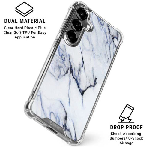 Stone Blue Galaxy S26 Plus Clear Case