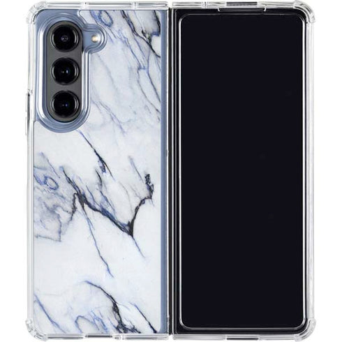 Stone Blue Galaxy Z Fold5 5G Clear Case