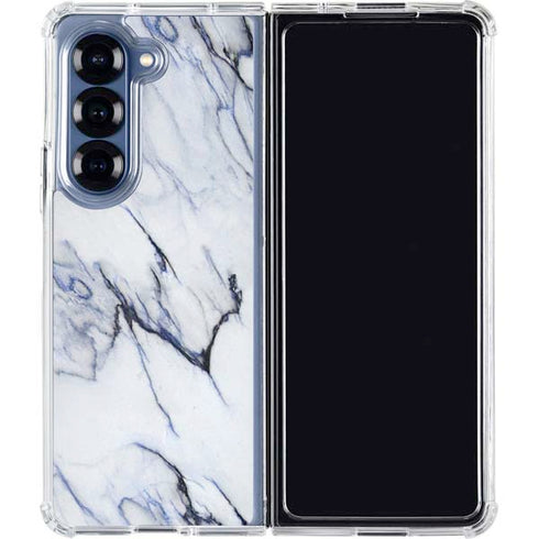 Stone Blue Galaxy Z Fold6 Clear Case