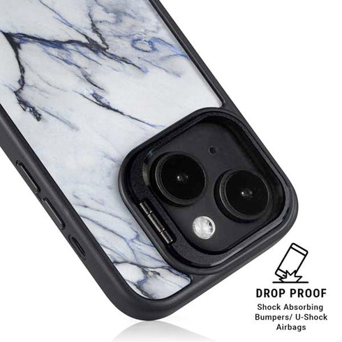Stone Blue iPhone 15 Kickstand Case