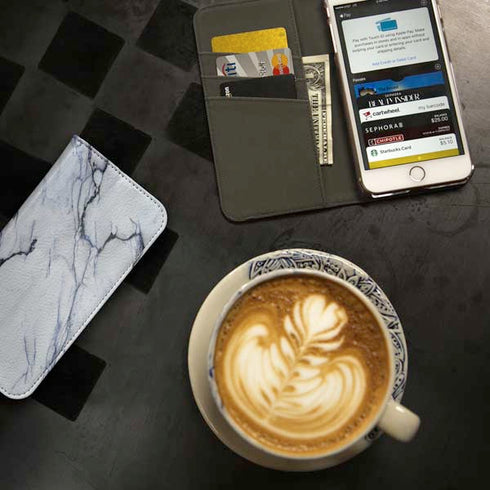 Stone Blue iPhone 7 Folio Case
