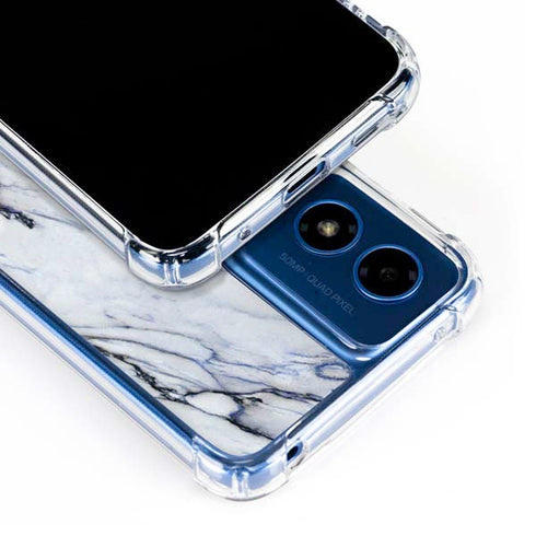 Stone Blue Moto G 5G (2024) Clear Case
