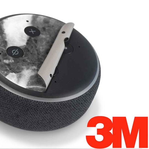 Stone Grey Amazon Echo Dot Skin