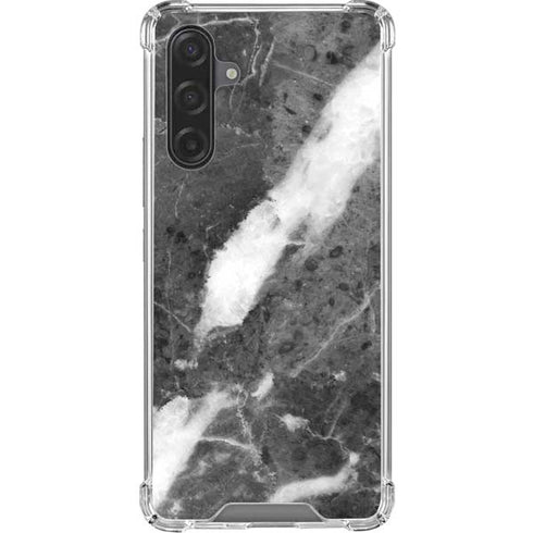 Stone Grey Galaxy A17 Clear Case