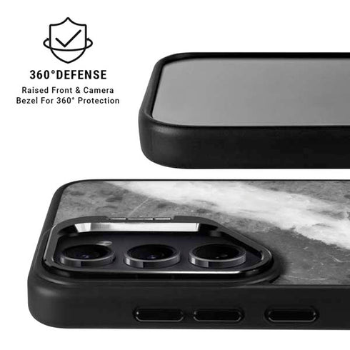 Stone Grey Galaxy S25 Kickstand Case