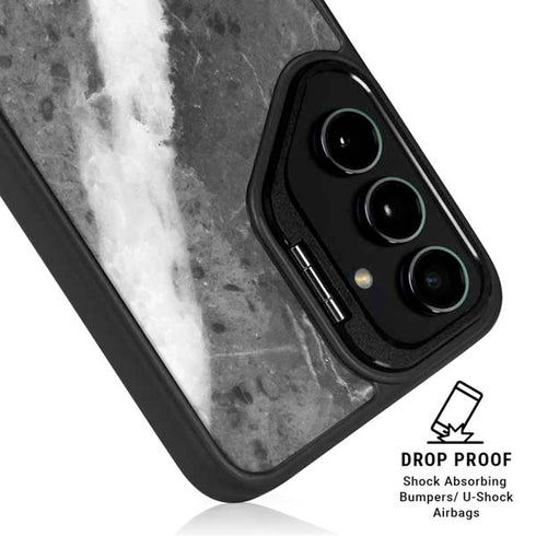 Stone Grey Galaxy S25 Kickstand Case