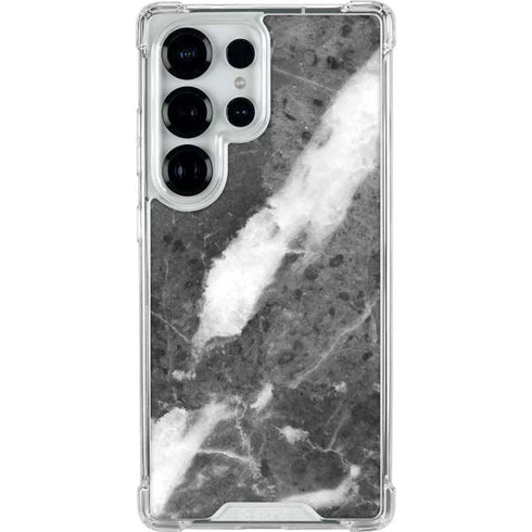 Stone Grey Galaxy S25 Ultra Clear Case