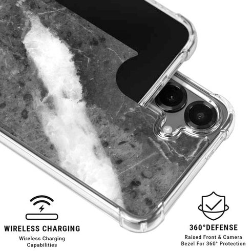 Stone Grey Galaxy S26 Plus Clear Case
