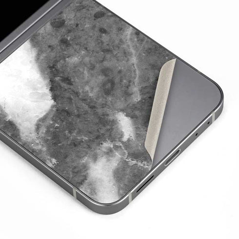 Stone Grey Galaxy Z Flip6 Skin