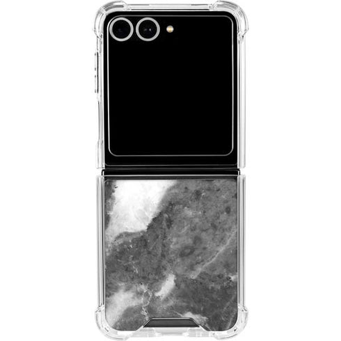 Stone Grey Galaxy Z Flip7 Clear Case