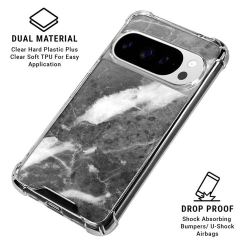 Stone Grey Google Pixel 10 Pro XL Clear Case